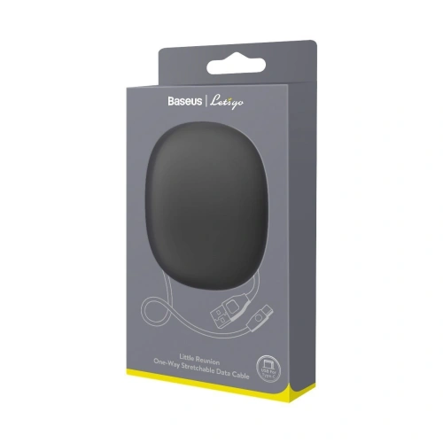 Buy Baseus Let's go Little Reunion One-Way Stretchable Data Cable USB For USB-C, 2A 1m (yellow+gray) - BSU1590YELGRY - {ean13} - Home Screen Store Europe