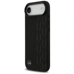 Etui Mercedes Leather Laurel Leaves MagSafe do Apple iPhone Air czarny