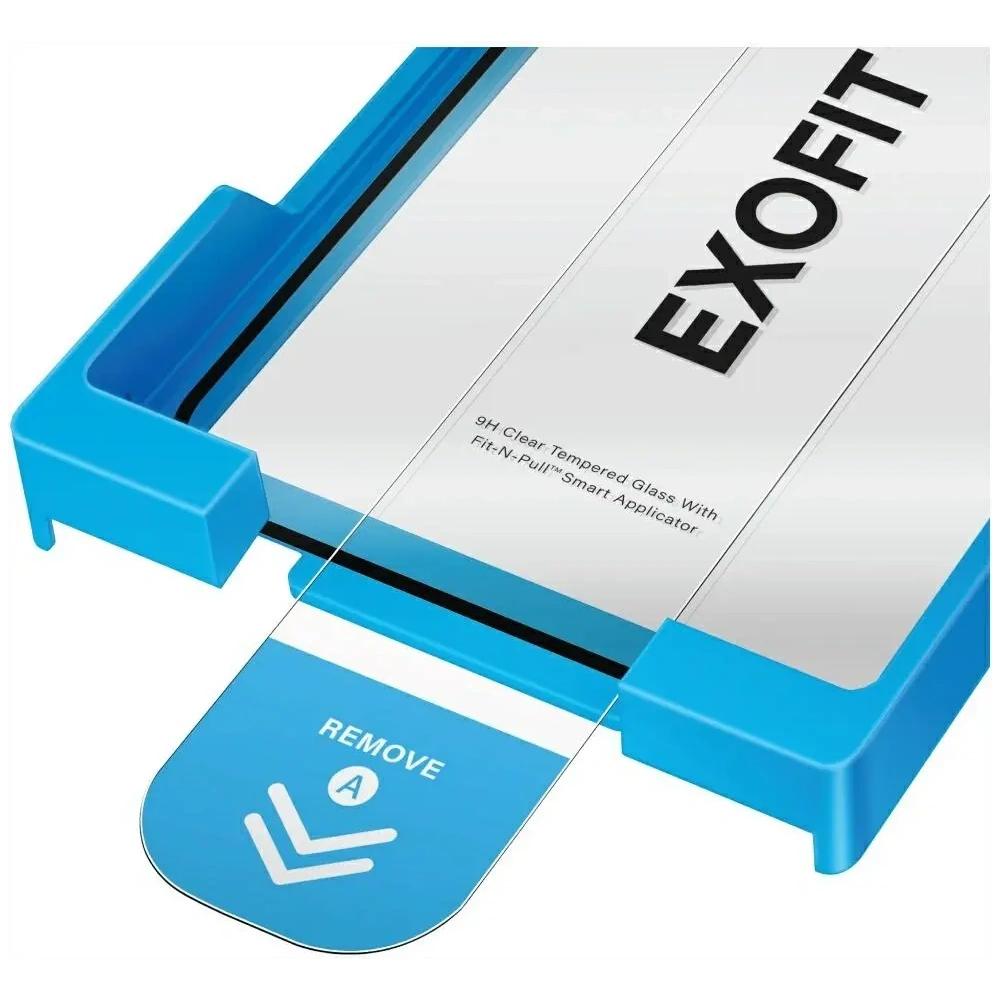 Szkło hartowane UNIQ Optix Exofit Vivid do Apple iPhone 17 Pro Max z aplikatorem