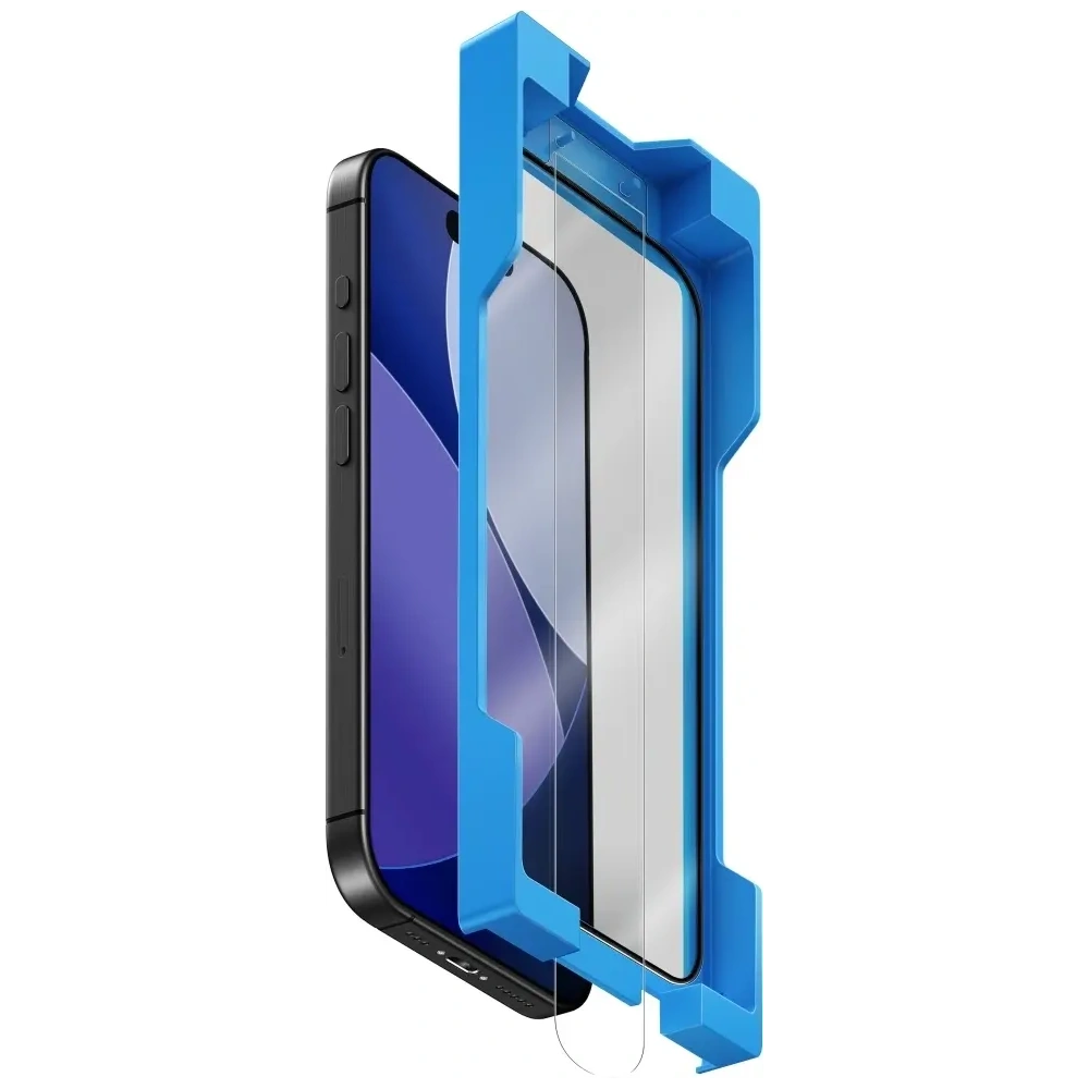 Szkło hartowane UNIQ Optix Exofit Vivid do Apple iPhone 17 Pro z aplikatorem