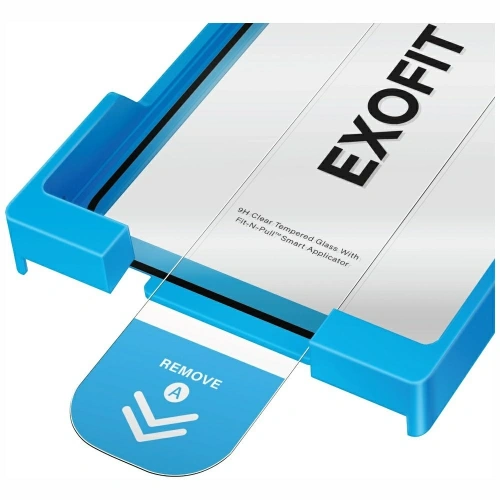 Szkło hartowane UNIQ Optix Exofit Vivid do Apple iPhone 17 Pro z aplikatorem