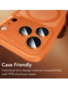 Osłona na aparat ESR Armorite Camera Protector do Apple iPhone 14 Pro / Max / 15 Pro / Max / 16 Pro / Max / 17 Pro / Max Orange