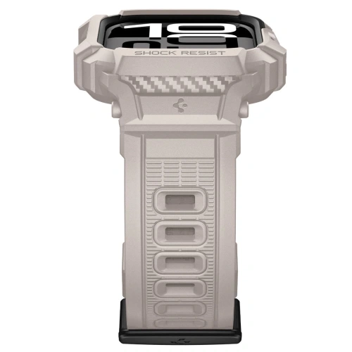 Pasek Spigen Rugged Armor Pro V2 do Apple Watch 10 / 11 42mm Dune Beige