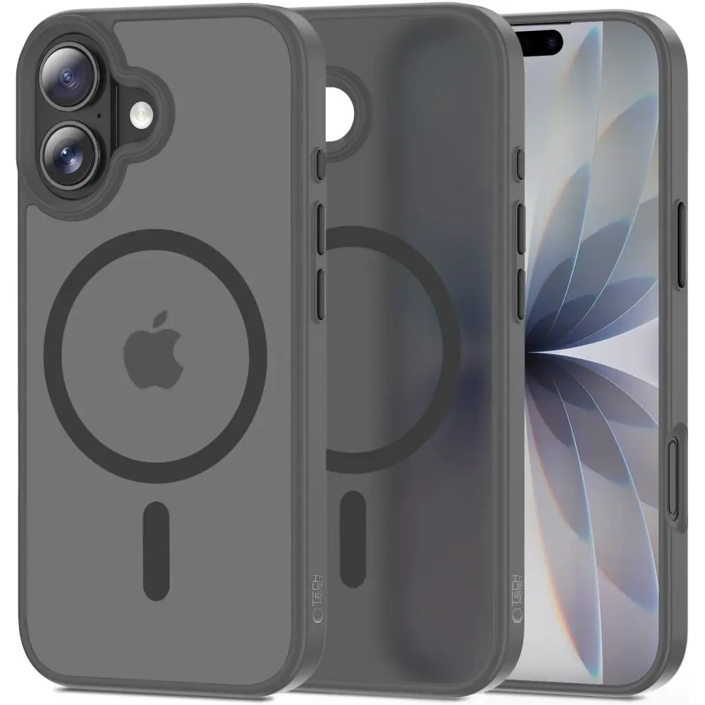Etui Tech-Protect Magmat MagSafe do Apple iPhone 17 Matte Crayon Grey
