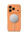 Etui Tech-Protect Silicone MagSafe do Apple iPhone 17 Pro Cosmic Orange