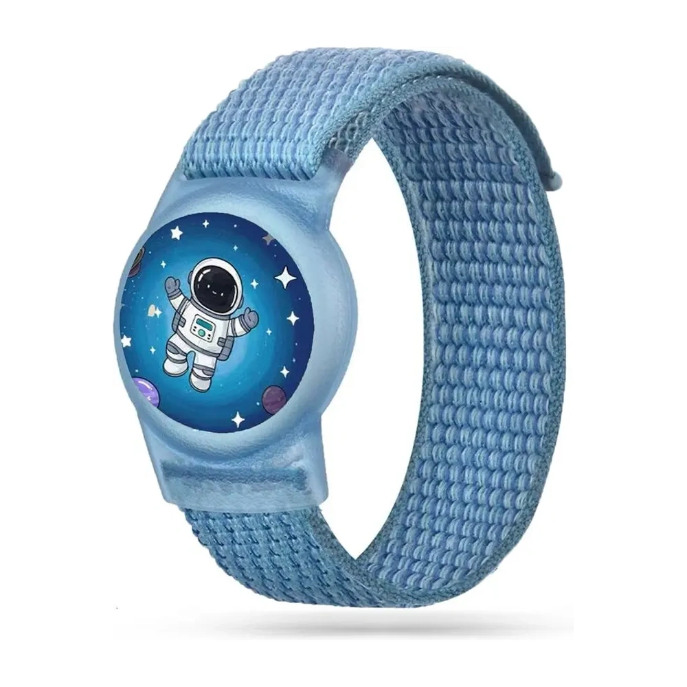 Pasek Tech-Protect Nylon For Kids do Apple AirTag 1 / 2 Astronaut