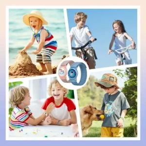 Pasek Tech-Protect Nylon For Kids do Apple AirTag 1 / 2 Astronaut