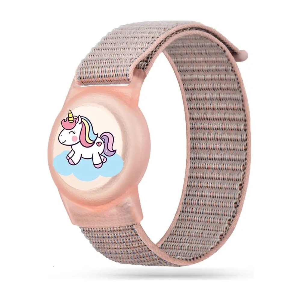 Pasek Tech-Protect Nylon For Kids do Apple AirTag 1 / 2 Magic Pony