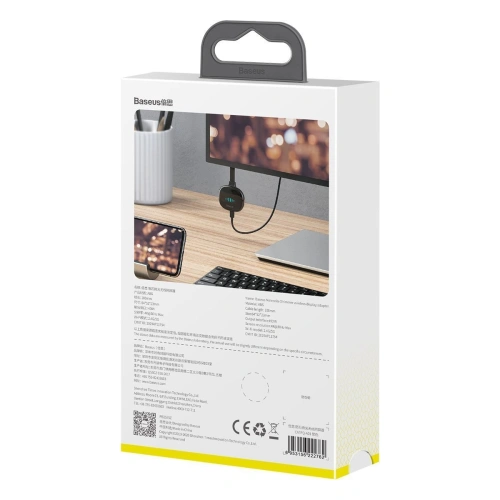 Kup HDMI adapter Baseus Meteorite Shimmer vezeték nélküli képátvitelhez, WiFi, 4K (fekete) - BSU1592BLK - {ean13} - Sklep Home Screen