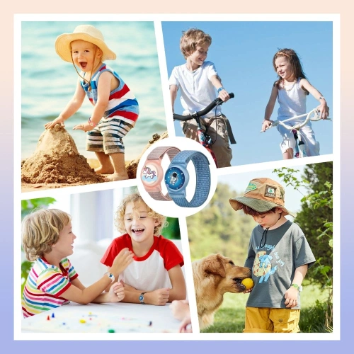 Pasek Tech-Protect Nylon For Kids do Apple AirTag 1 / 2 Magic Pony