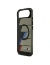 Etui BMW M IML Metal Buttons Tricolor Lines MagSafe do Apple iPhone Air czarny