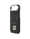 Etui Karl Lagerfeld Choupette Pin MagSafe do Apple iPhone Air czarny