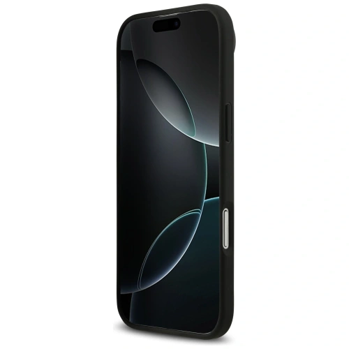 Etui Mercedes Leather Vintage Logo MagSafe do Apple iPhone Air czarny