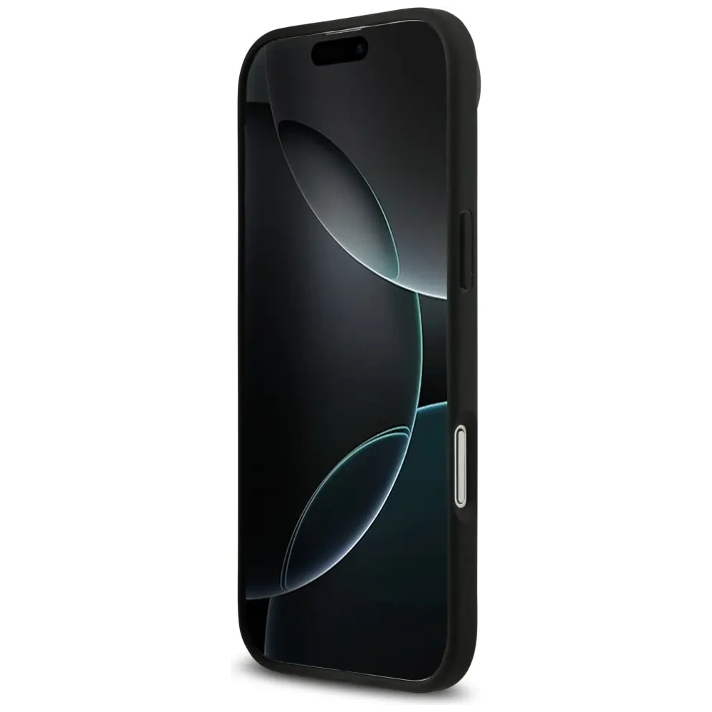 Etui Mercedes Leather Vintage Logo MagSafe do Apple iPhone Air czarny