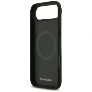 Etui Mercedes Leather Vintage Logo MagSafe do Apple iPhone Air czarny