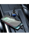 Kup Ładowarka samochodowa Baseus Particular Digital Display z wyświetlaczem, USB + USB-C, QC3.0+PD, 5A, 65W (srebrna) - BSU1596SLV - {ean13} - Sklep Home Screen