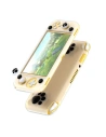 Etui din silicon Baseus GS06L pentru consola Nintendo Switch Lite + capace din silicon pentru butoane (alb-negru)