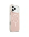 Etui Karl Lagerfeld IML Karl RSG Logo MagSafe do Apple iPhone 17 Pro Max różowy