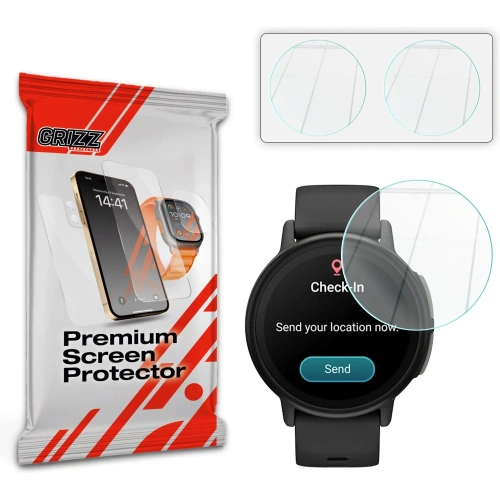 Szkło hybrydowe GrizzGlass HybridGlass do Garmin Bounce 2