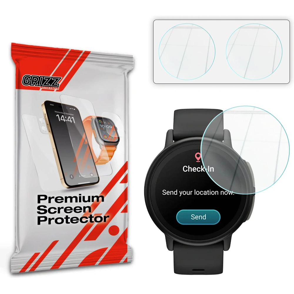 Szkło hybrydowe GrizzGlass HybridGlass do Garmin Bounce 2