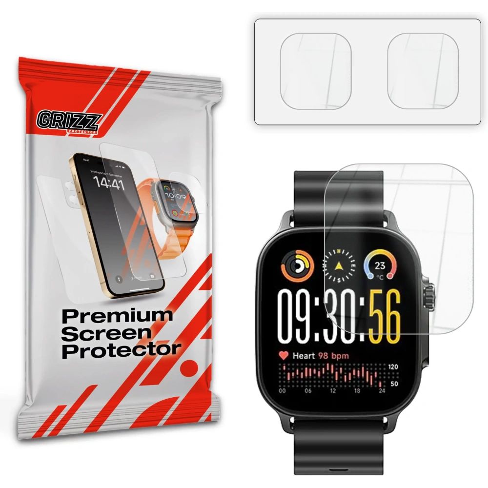 Szkło hybrydowe GrizzGlass HybridGlass do Realme Watch 5