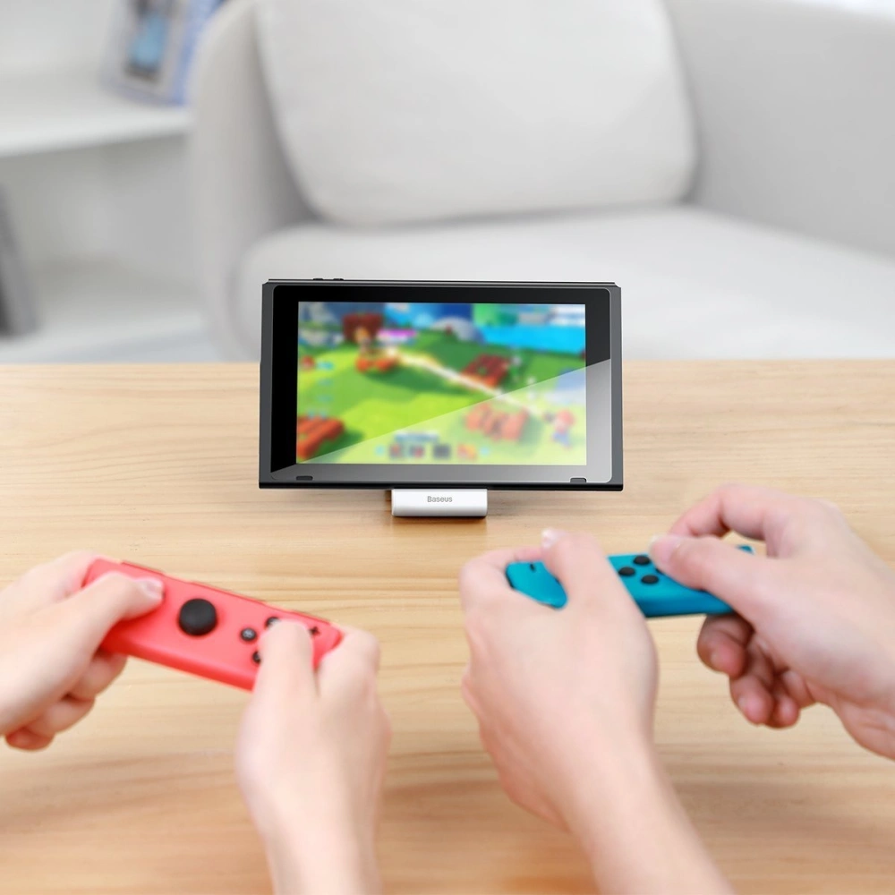 Podstawka ładująca Baseus GS10 do konsoli Nintendo Switch (szara)
