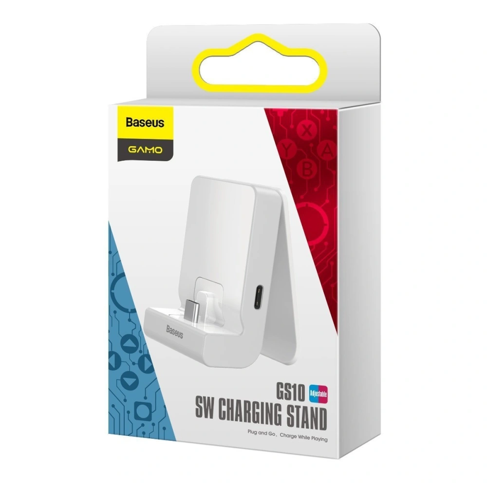 Podstawka ładująca Baseus GS10 do konsoli Nintendo Switch (szara)