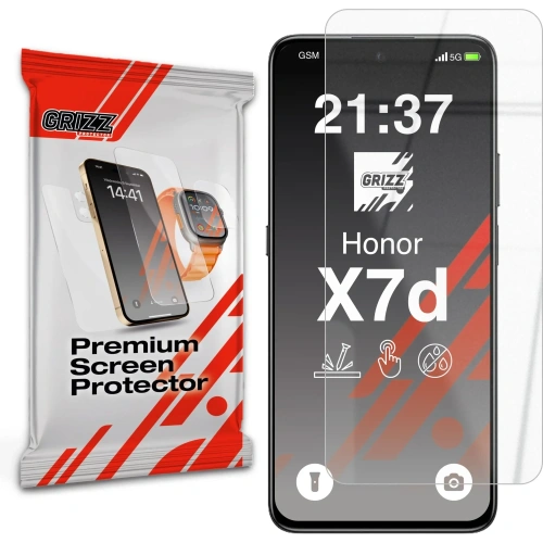 Szkło hybrydowe GrizzGlass HybridGlass do Honor X7d