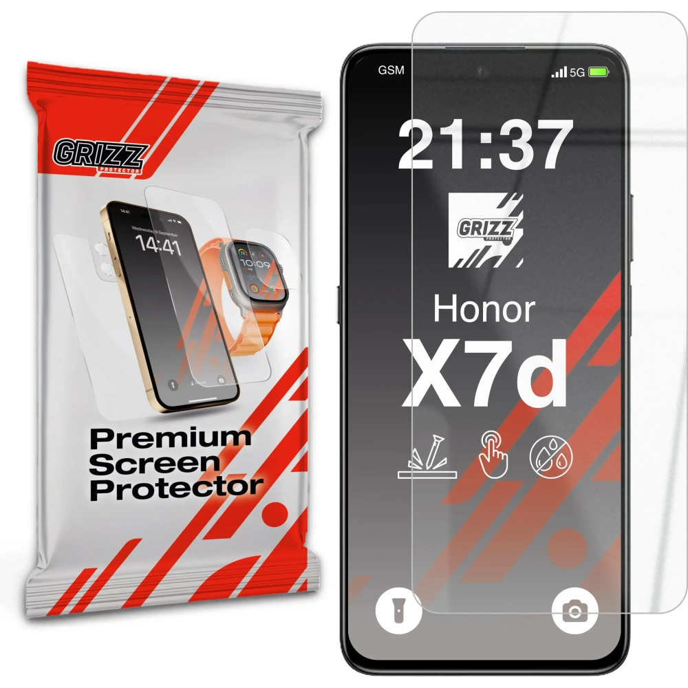 Szkło hybrydowe GrizzGlass HybridGlass do Honor X7d