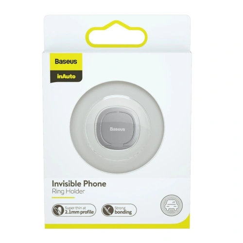Buy Baseus Invisible Ring holder for smartphones (silver) - BSU1614SLV - {ean13} - Home Screen Store Europe