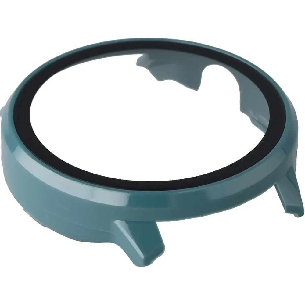 Etui ze szkłem do zegarka Bizon Case+Glass Watch do Garmin Venu 4 45mm zielone