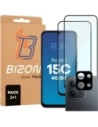 2x Szkło + szybka na aparat Bizon Edge Pack do Xiaomi Redmi 15C 4G / 5G