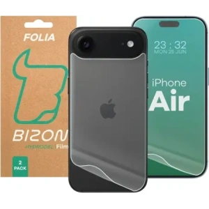 Folia hydrożelowa na tył i przód Bizon Glass Hydrogel Pack do Apple iPhone Air