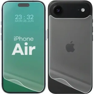 Folia hydrożelowa na tył i przód Bizon Glass Hydrogel Pack do Apple iPhone Air