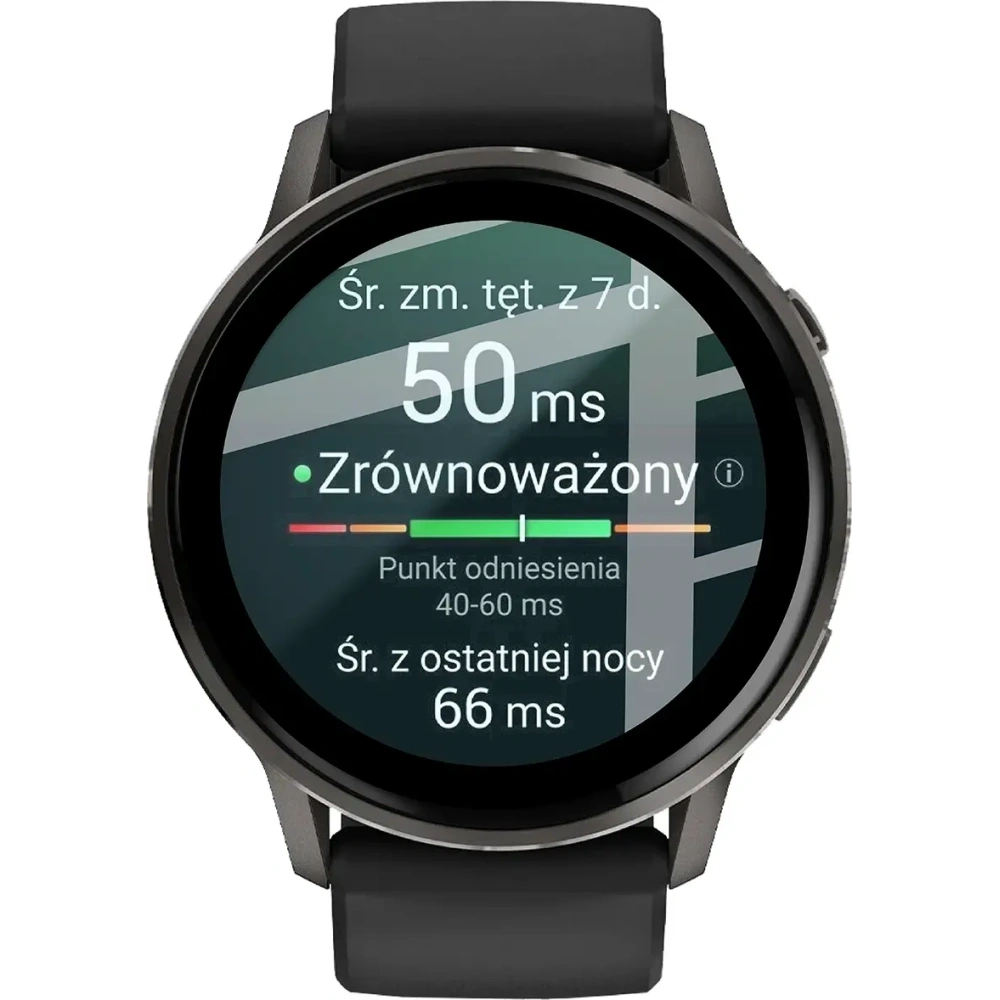 Szkło hybrydowe Bizon Glass Watch Edge Hybrid do Garmin Venu 4 41mm czarne