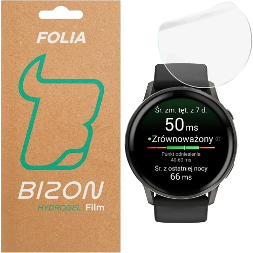 Folia hydrożelowa na ekran Bizon Glass Watch Hydrogel do Garmin Venu 4 45mm
