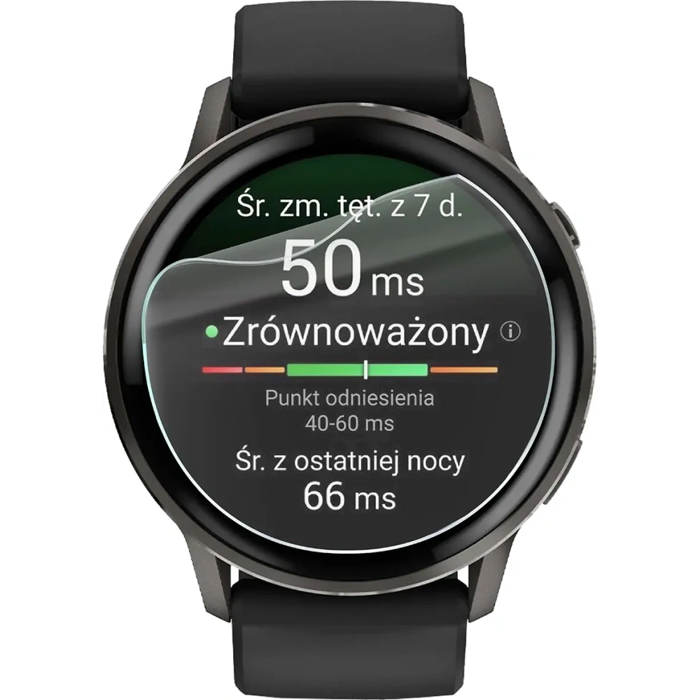 Folia hydrożelowa na ekran Bizon Glass Watch Hydrogel do Garmin Venu 4 45mm