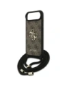 Etui Guess 4G Big Logo Cord Stap Crossbody do Apple iPhone Air brązowy