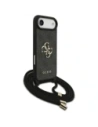 Etui Guess 4G Big Logo Cord Stap Crossbody do Apple iPhone Air czarny