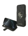 Etui Guess Book 4G Metal Logo do Apple iPhone 17 Pro czarny