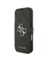 Etui Guess Book 4G Metal Logo do Apple iPhone 17 Pro czarny