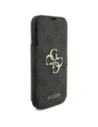 Etui Guess Book 4G Metal Logo do Apple iPhone 17 Pro czarny