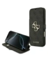 Etui Guess Book 4G Metal Logo do Apple iPhone 17 Pro Max czarny
