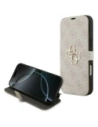 Etui Guess Book 4G Metal Logo do Apple iPhone 17 Pro Max różowy