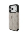 Etui Guess Book 4G Metal Logo do Apple iPhone 17 Pro różowy
