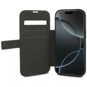 Etui Guess Book 4G Metal Logo do Apple iPhone 17 Pro różowy