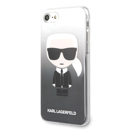 Kup Etui Karl Lagerfeld KLHCI8TRDFKBK Apple iPhone SE 2022/SE 2020/8/7 černý/black Gradient Ikonik Karl - KLD306BLK - {ean13} - Sklep Home Screen
