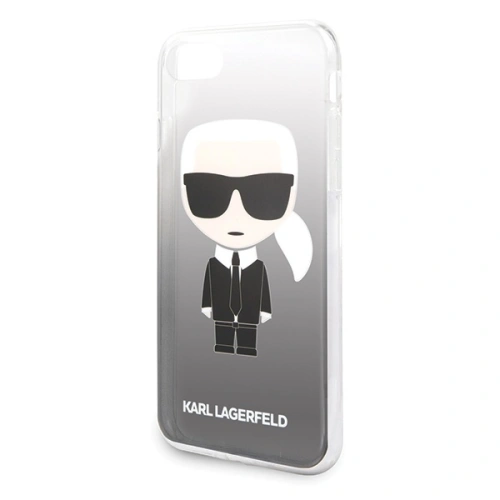 Kup Etui Karl Lagerfeld KLHCI8TRDFKBK Apple iPhone SE 2022/SE 2020/8/7 černý/black Gradient Ikonik Karl - KLD306BLK - {ean13} - Sklep Home Screen