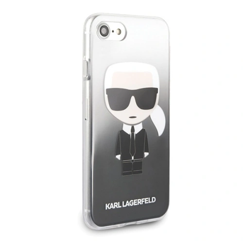 Kup Etui Karl Lagerfeld KLHCI8TRDFKBK Apple iPhone SE 2022/SE 2020/8/7 černý/black Gradient Ikonik Karl - KLD306BLK - {ean13} - Sklep Home Screen
