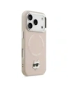 Etui Karl Lagerfeld Choupette Pin MagSafe do Apple iPhone 17 Pro różowy